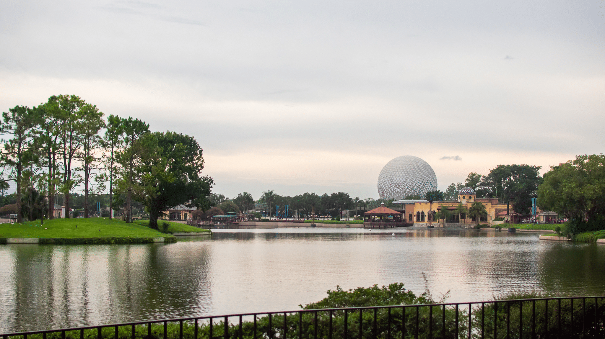 Epcot from World Showcase