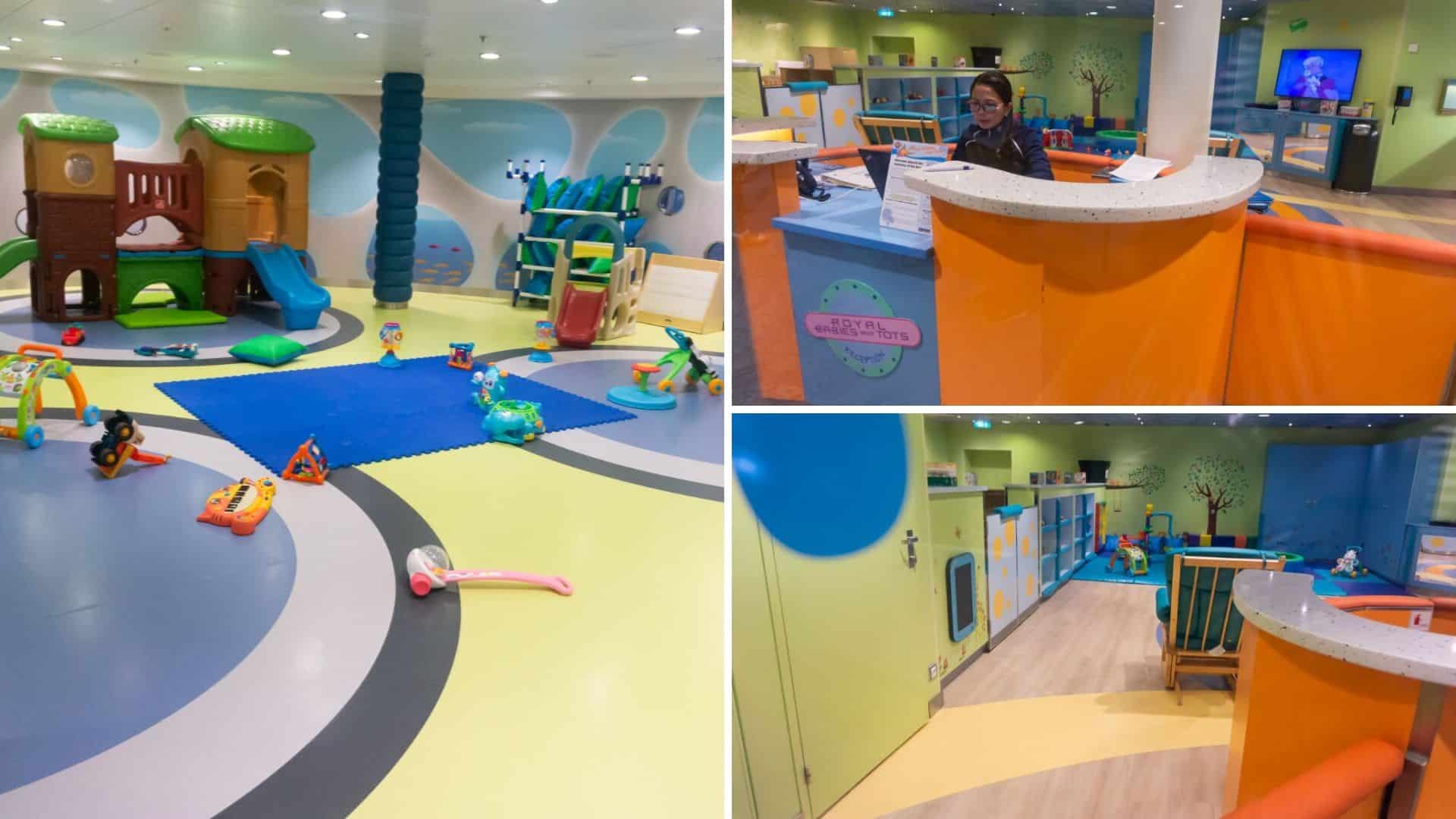 Royal Babies Nursery for babies 5 months to 3 years old on board the Harmony of the Seas