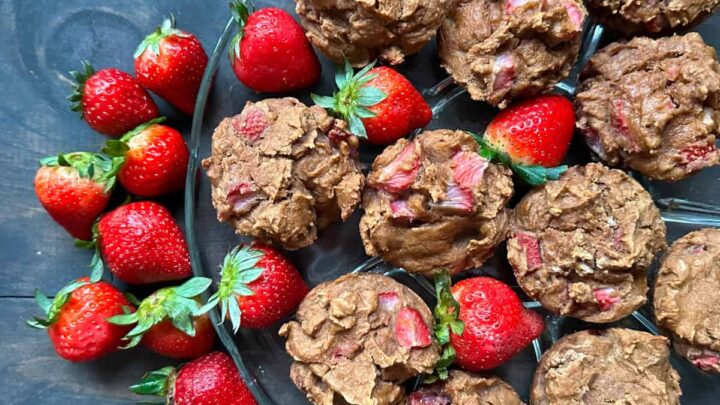 Paleo Strawberry Muffins