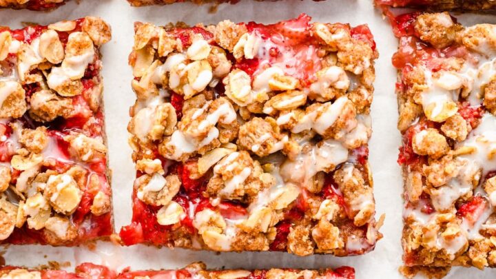 Strawberry Oatmeal Bars 18 1