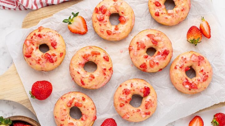 strawberry donut recipe