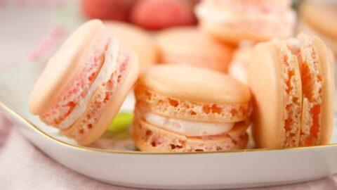 strawberry macaron recipe 5