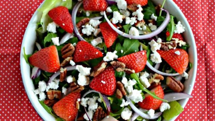strawberry pecan salad 1