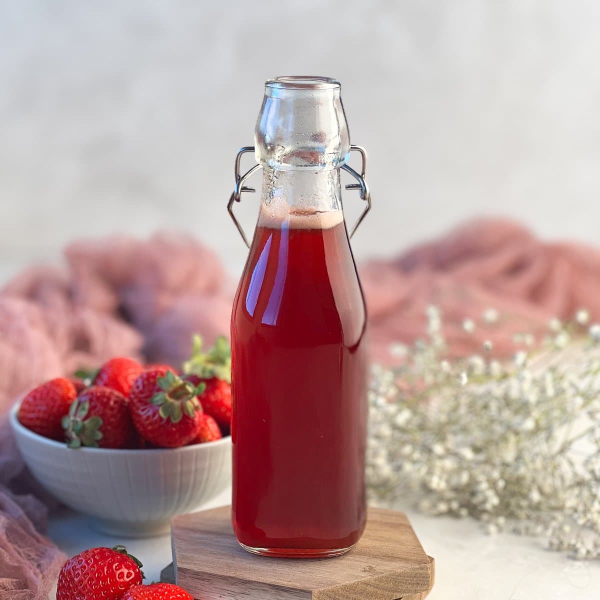 strawberry simple syrup 7