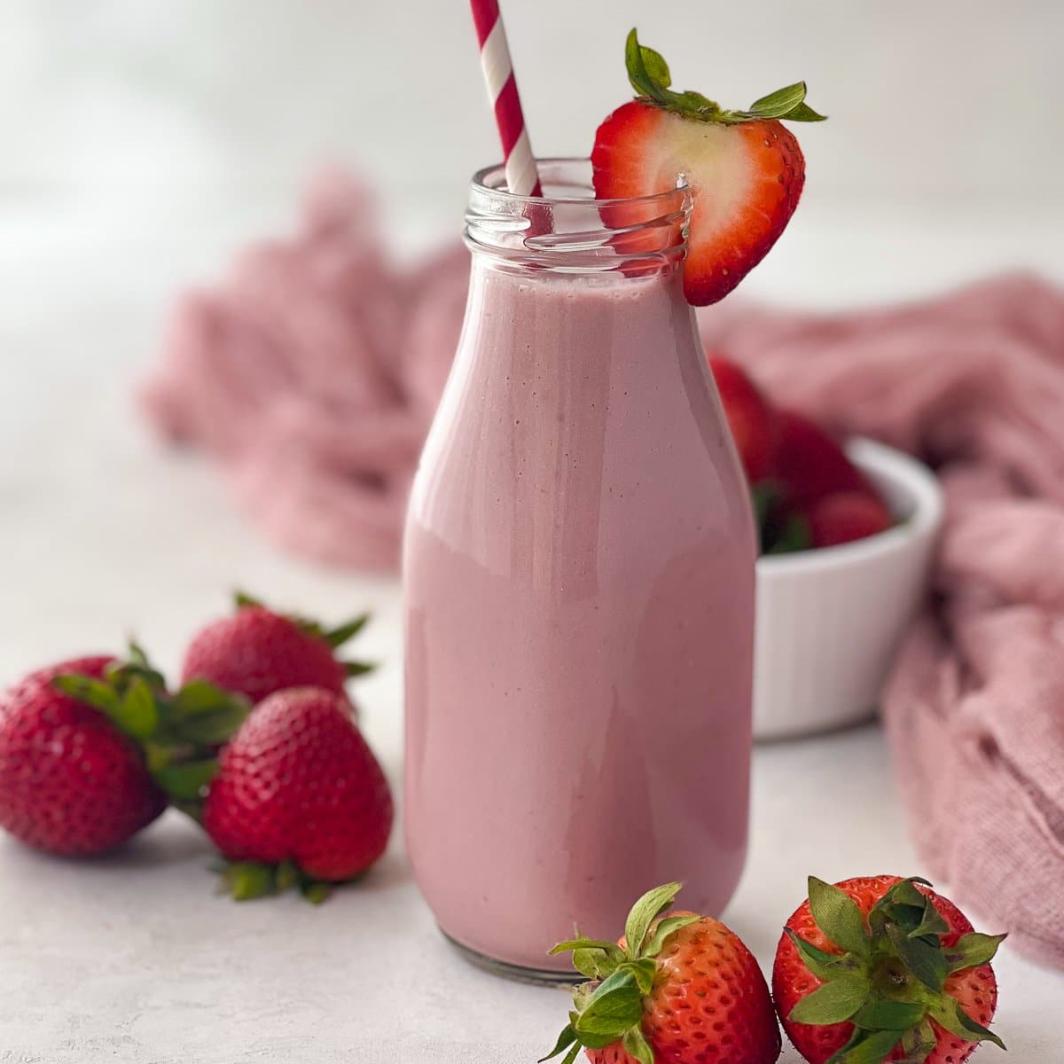 vegan strawberry milk 7
