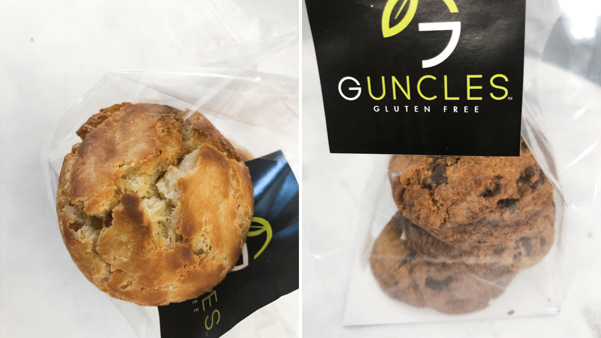Guncles buttermilk biscuit and chocolate chip toffee cookies