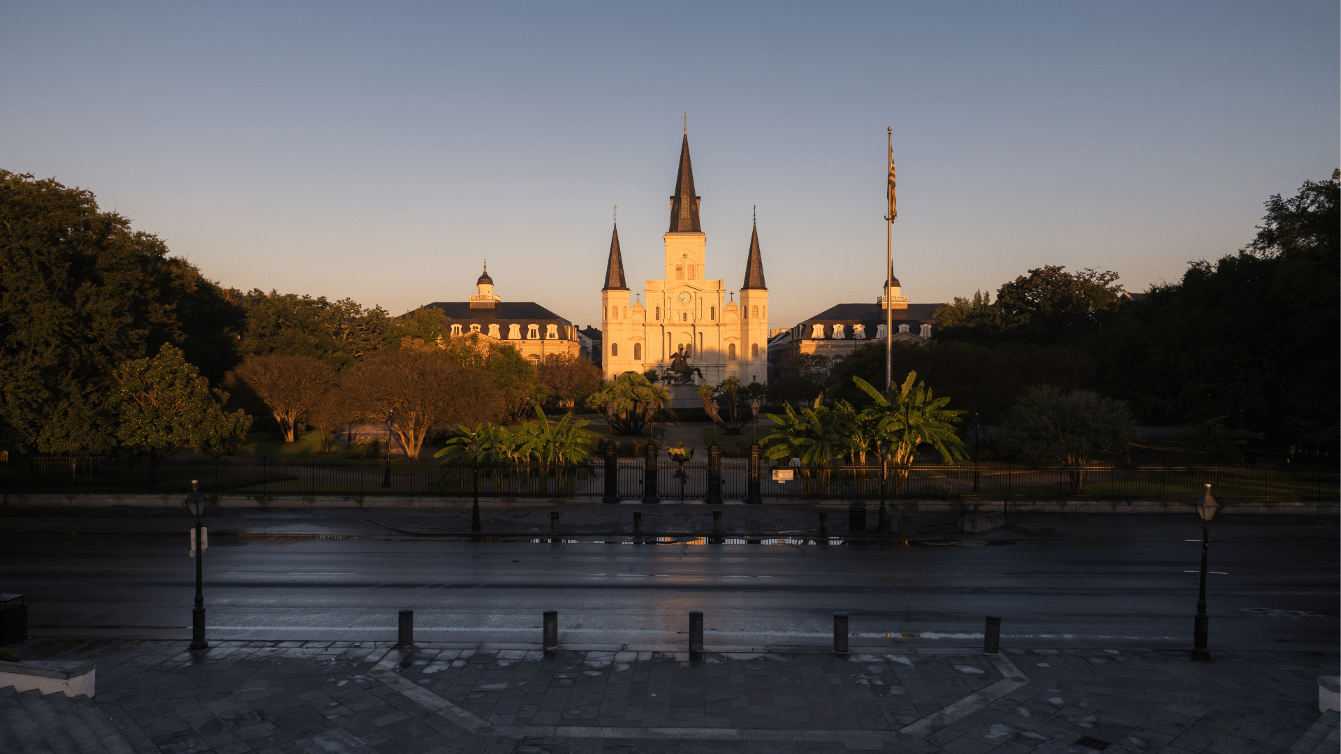 St. Louis Cathedral and Jackson Square New Orleans