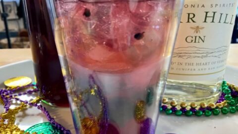 blackberry gin soda recipe feature
