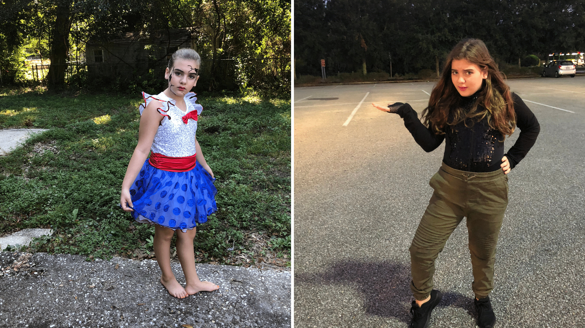 Reuse old dance costumes